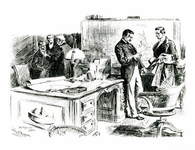 Senator Lodge and the Assistant Secretary of State in President Roosevelt